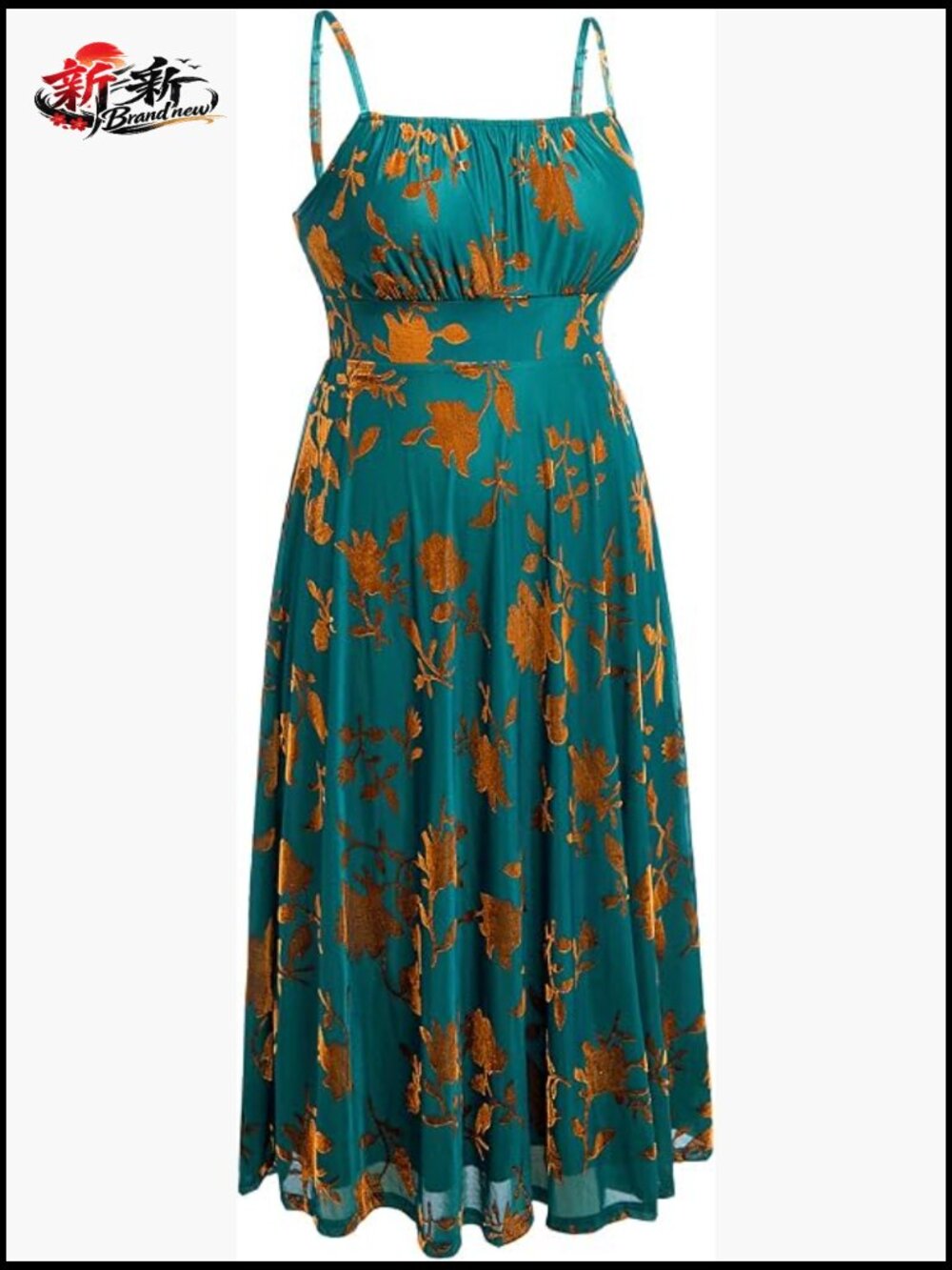 Plus Size Velvet Cocktail Midi Dress - Sleeveless Spaghetti Strap Sheath Formal
